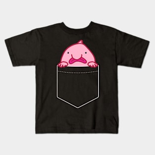 Blobfish Pocket Animal Kids T-Shirt